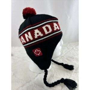 Pom Pom Tassel Winter Ski Canada Tuque Fashion Style Unisex Hats